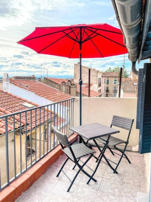 Studio Cosy - 2 Pers - Beziers - Centre - Terrasse - Clim ภายนอก รูปภาพ