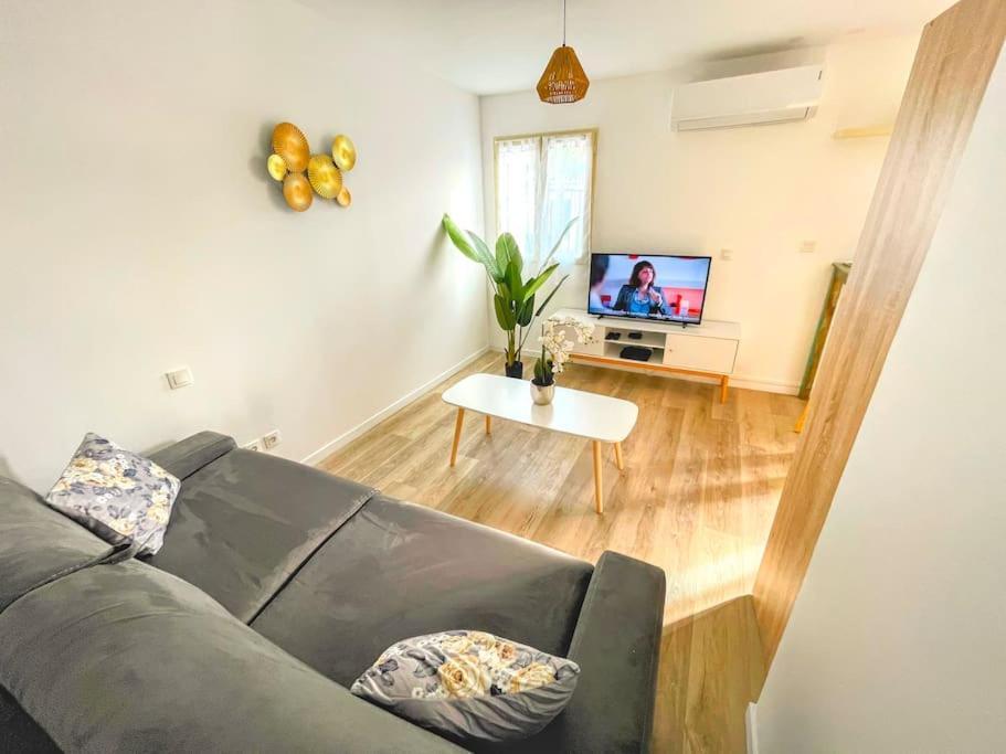Studio Cosy - 2 Pers - Beziers - Centre - Terrasse - Clim ภายนอก รูปภาพ
